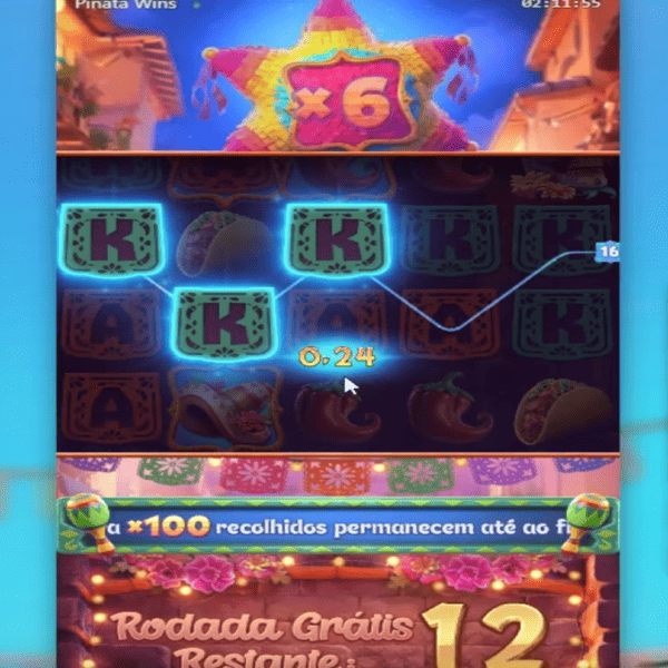 Logo do Jogo Pinata Wins Logo do Jogo Pinata Wins